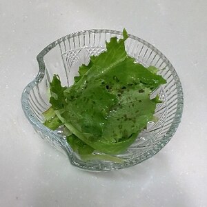 レタスサラダ～のり塩ごま油風味～